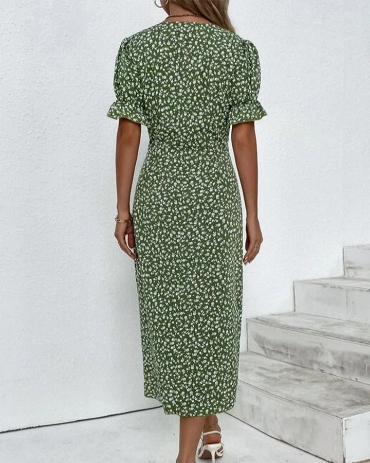 Jade Quebec | Robe Florale Élégante & Légèreté Estivale