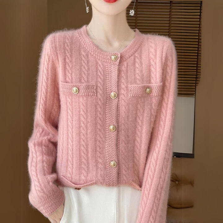 Ultra-soft button-up cardigan
