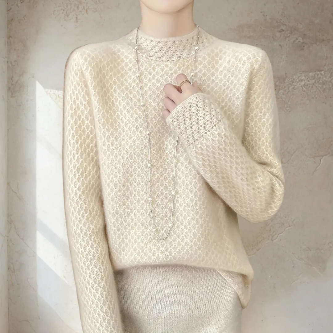 Elegant Sweater with a Refined Texture