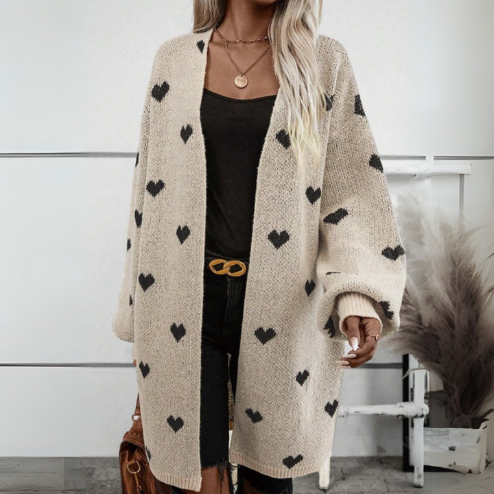 Heart Knit Cardigan