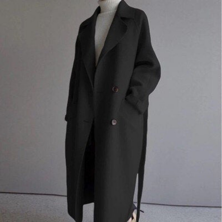 Elegant and Timeless Wool Trench Coat