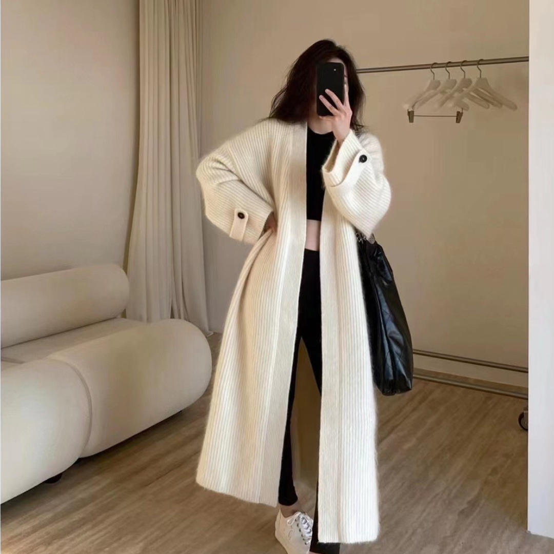 Elegant Long knitted Cardigan