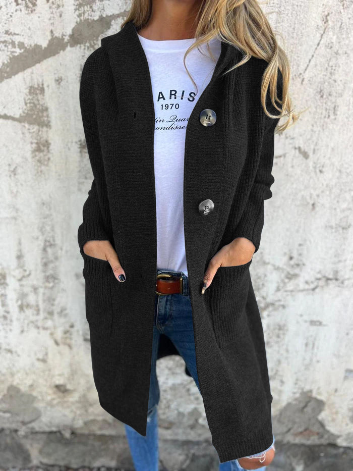 Comfortable Long Knitted Cardigan