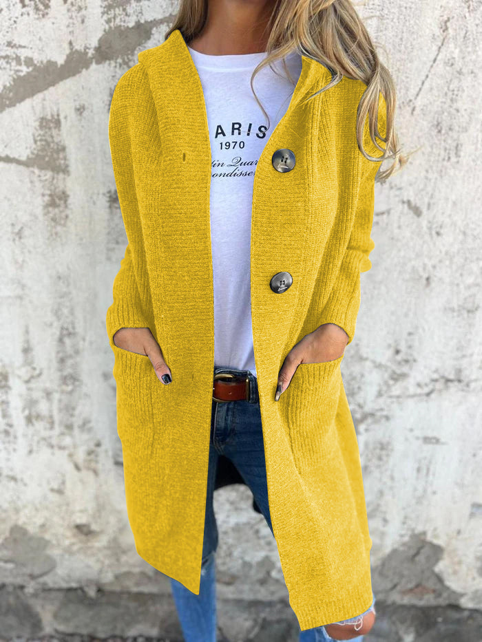 Comfortable Long Knitted Cardigan