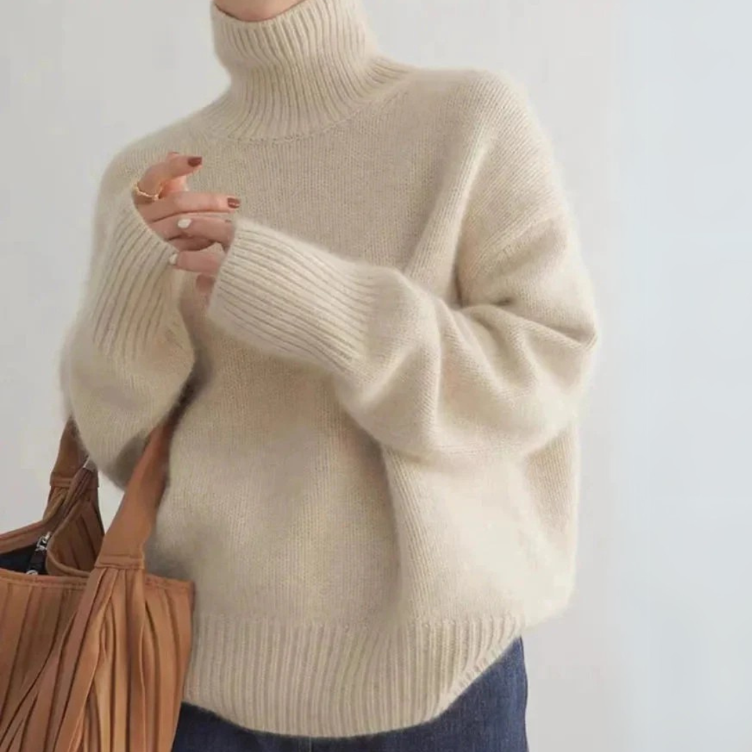Timeless Cashmere Turtleneck Sweater