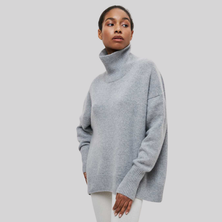 Classic Oversized Turtleneck Sweater