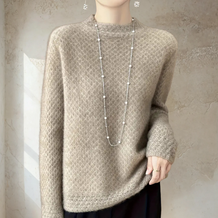 Elegant Sweater with a Refined Texture