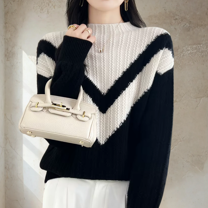 Refined Knitted Pullover