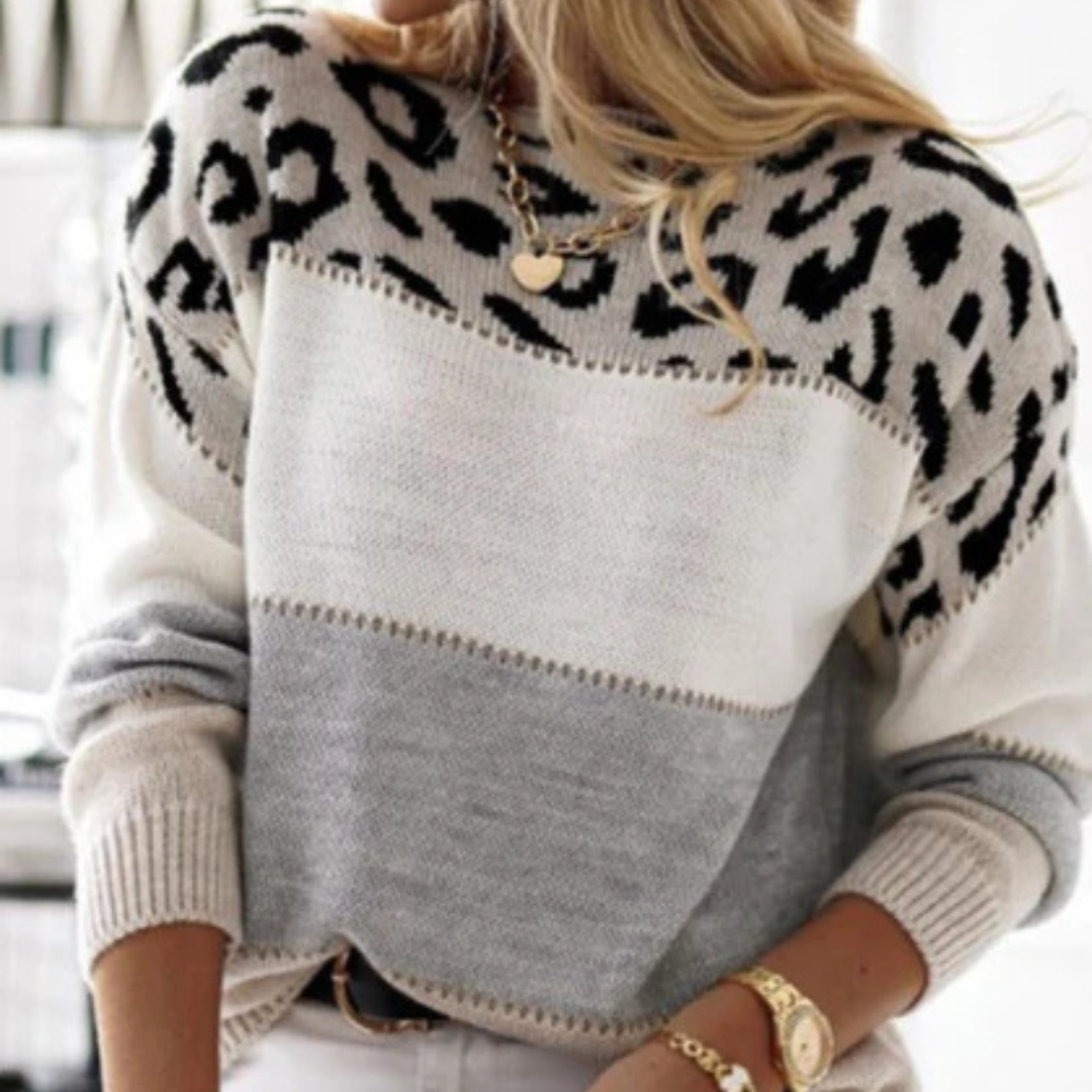 Leopard Print Sweater