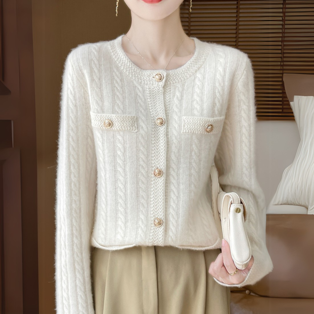 Ultra-soft button-up cardigan