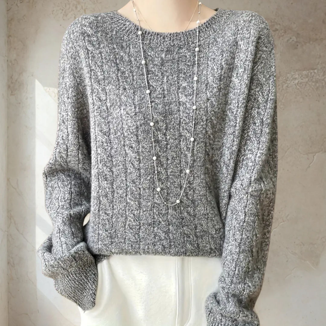 Modern Woven Sweater