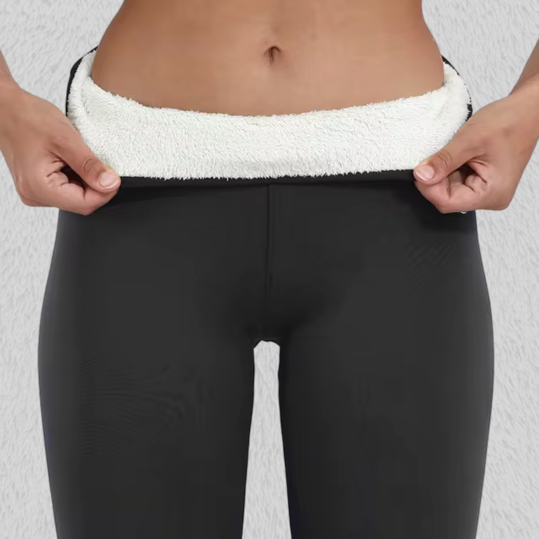 Winter Leggings Lined with Plush