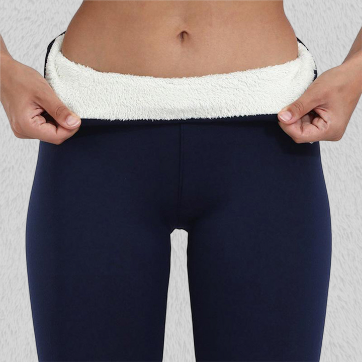 Winter Leggings Lined with Plush