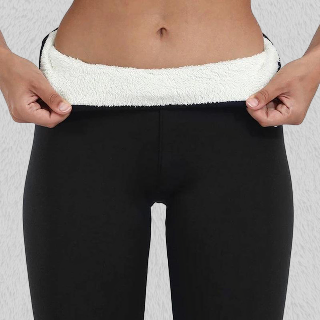 Winter Leggings Lined with Plush