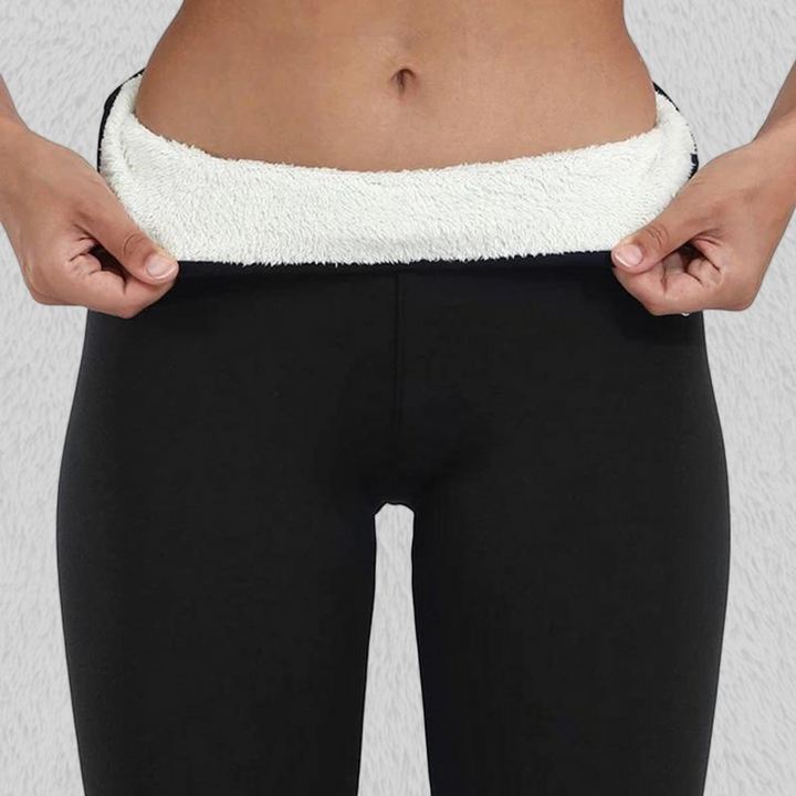 Winter Leggings Lined with Plush
