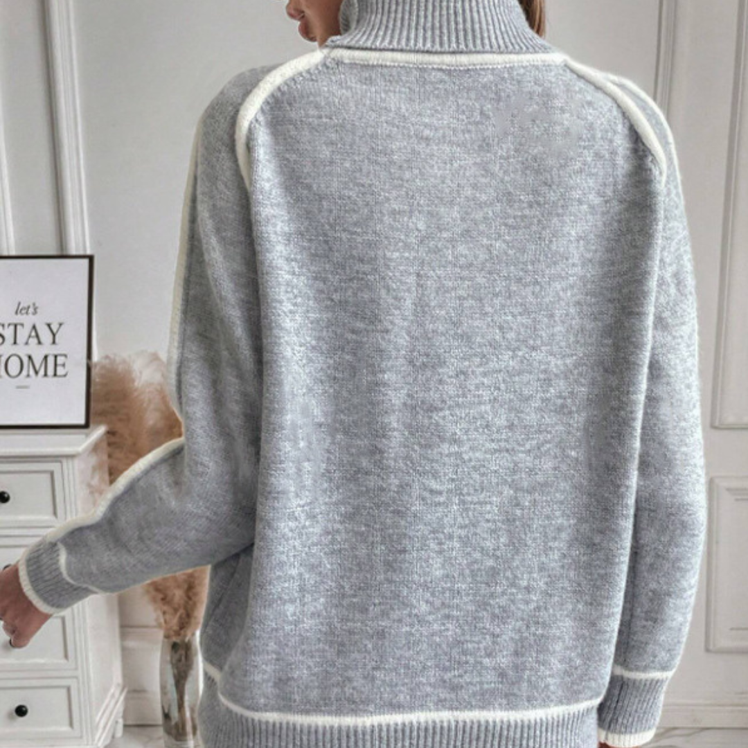 Elegant Lined Sweater