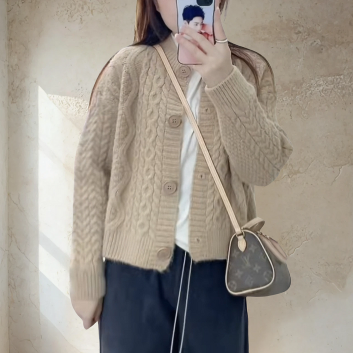 Elegant Knitted Cardigan