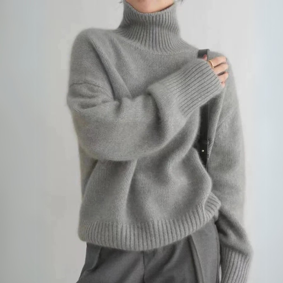 Timeless Cashmere Turtleneck Sweater