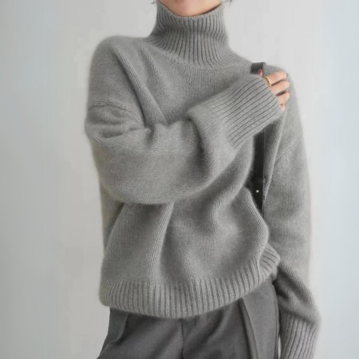Timeless Cashmere Turtleneck Sweater