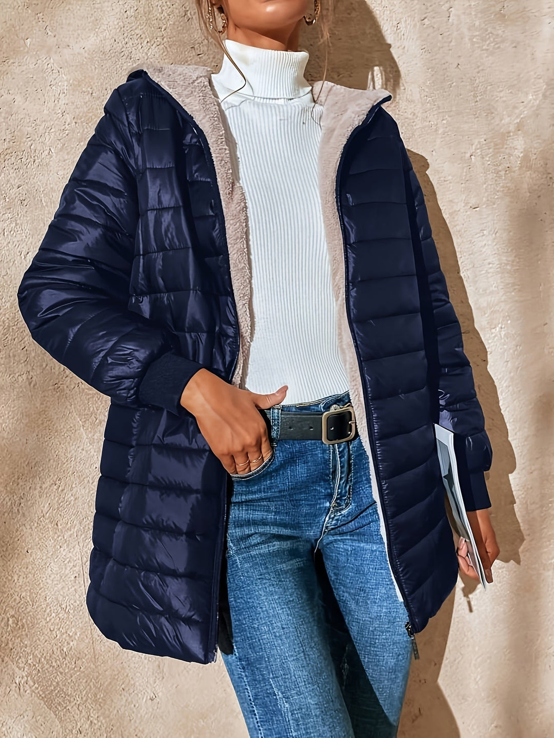 Long waterproof Elegant Coat