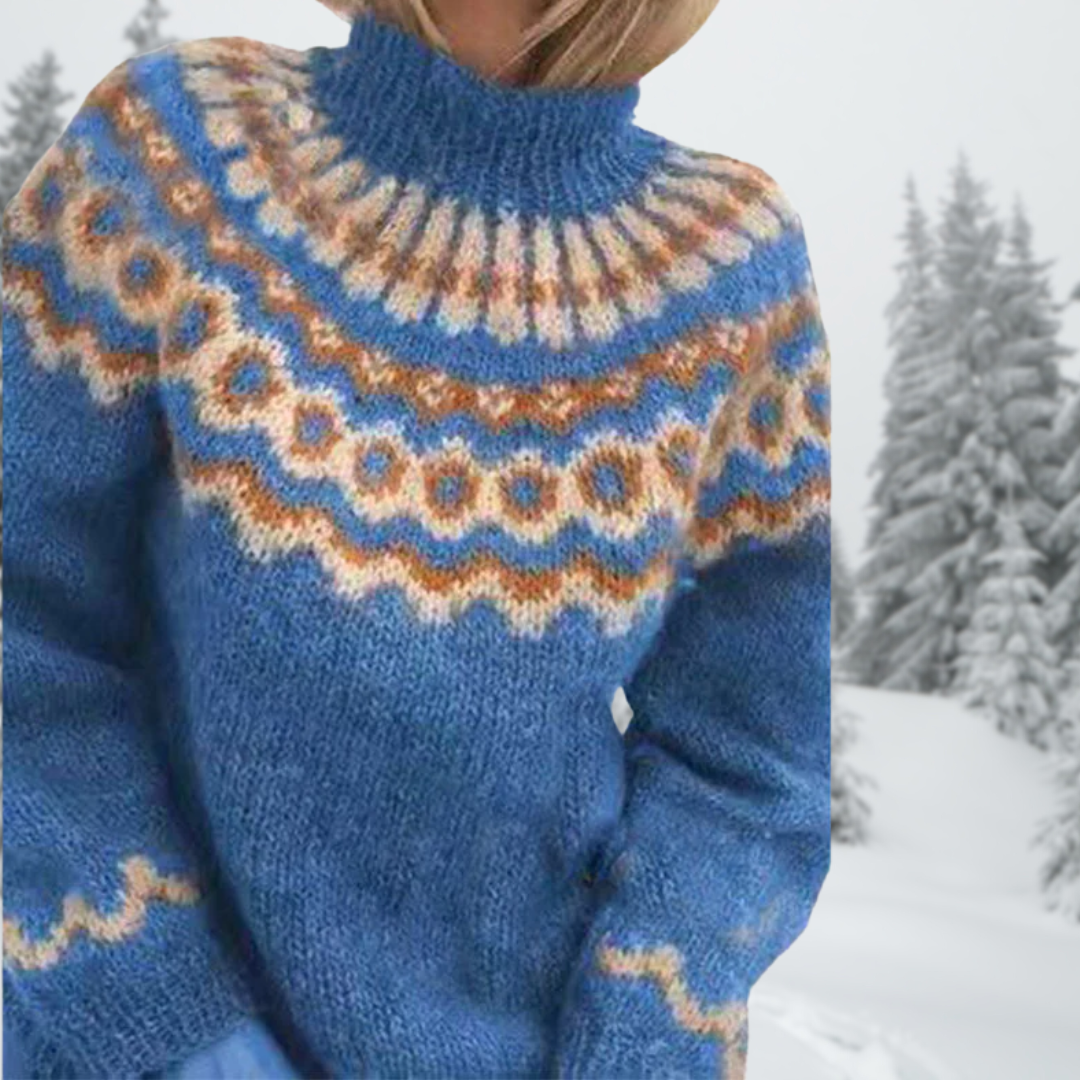 Oversized knit sweater