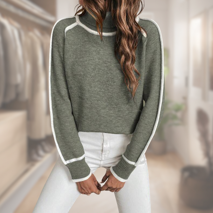 Elegant Lined Sweater