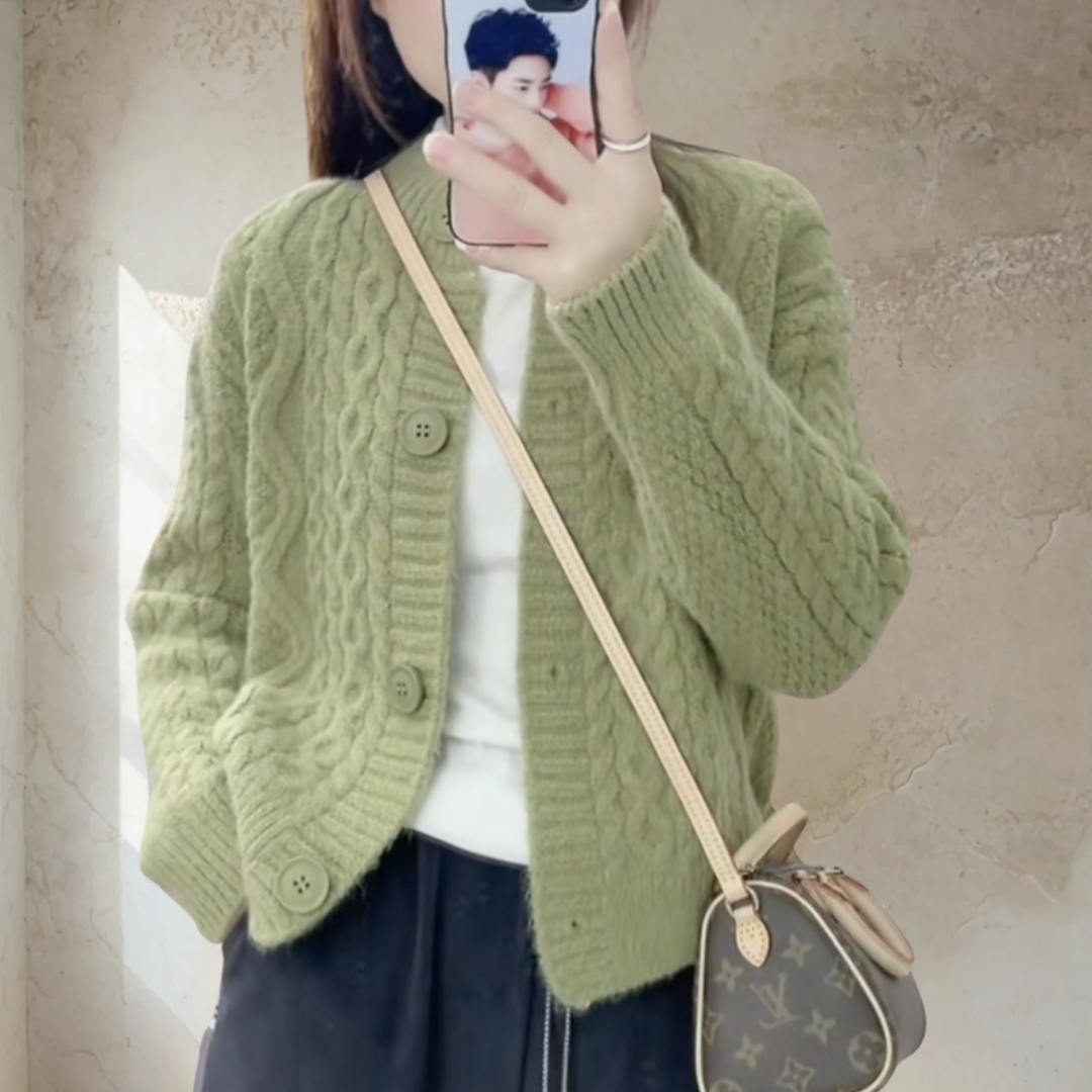 Elegant Knitted Cardigan