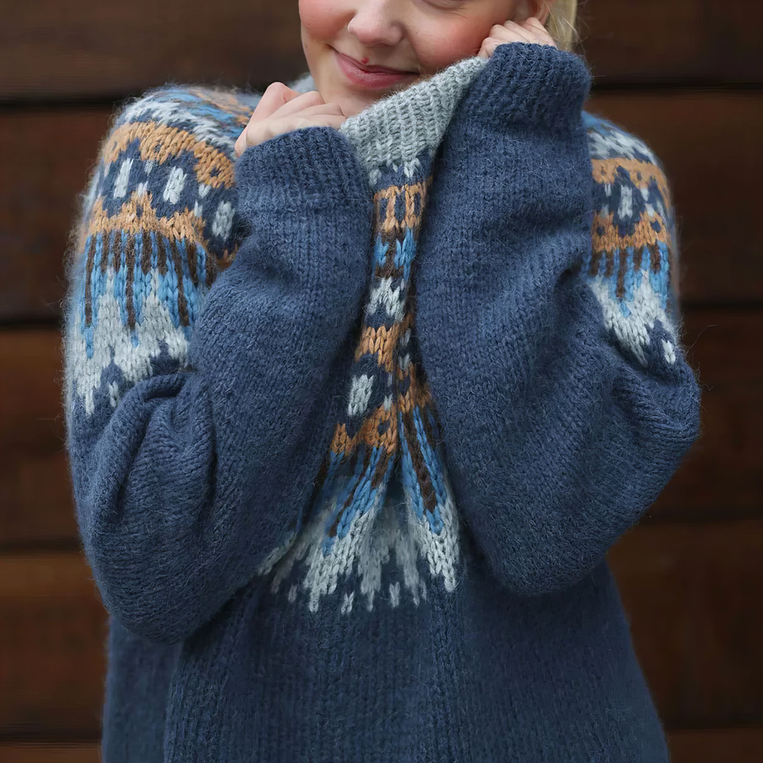 Soft knitted sweater