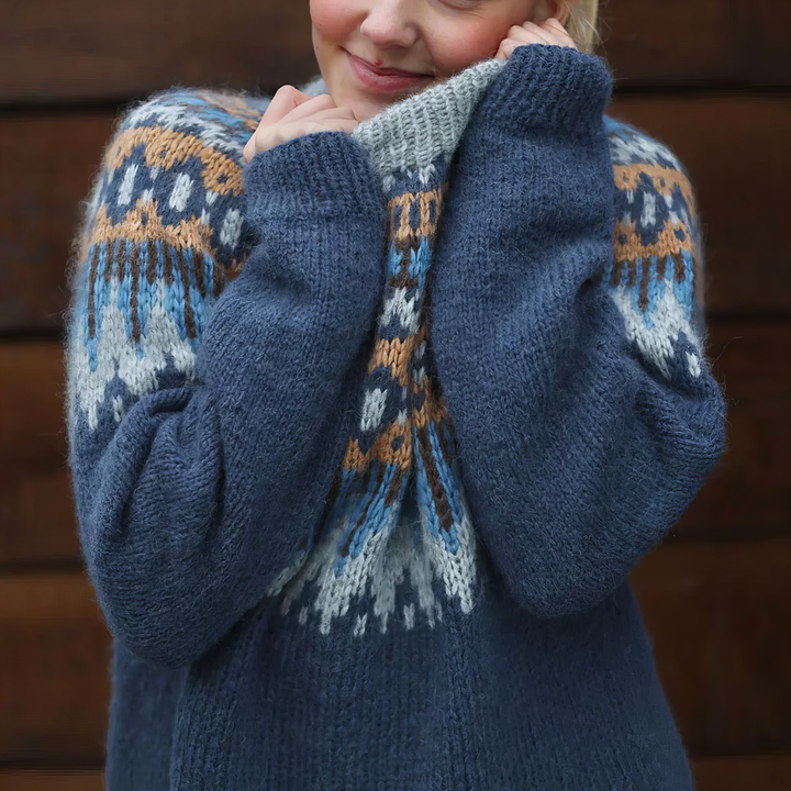 Soft knitted sweater