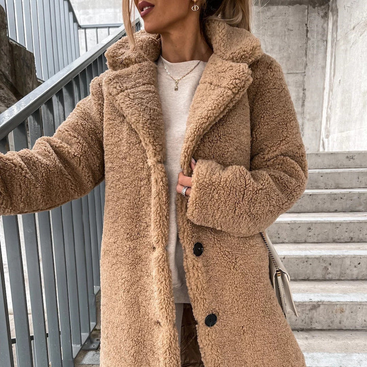 Elegant and Warm Teddy Coat
