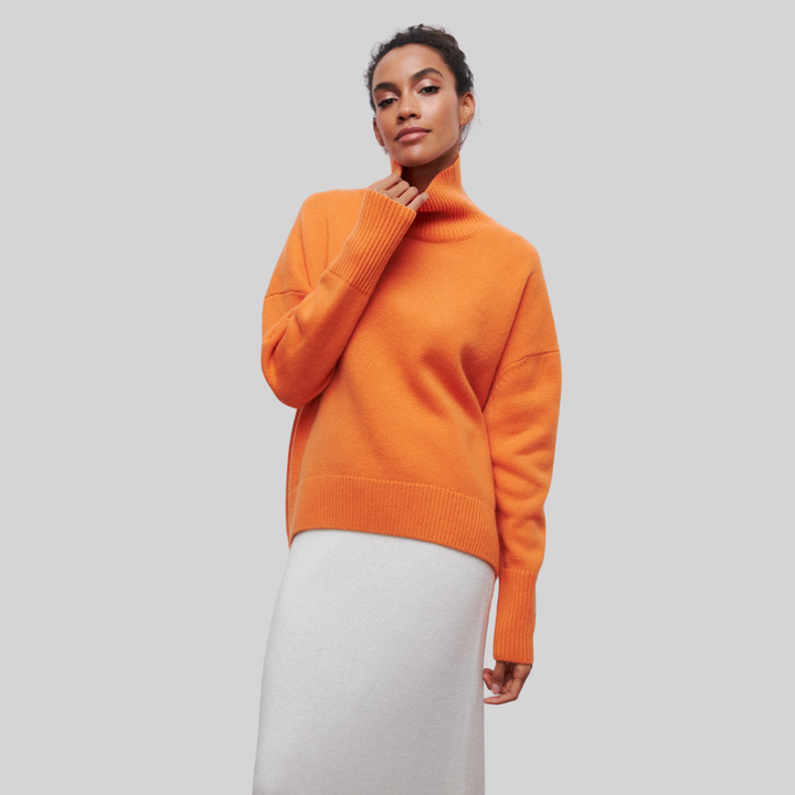 Classic Oversized Turtleneck Sweater