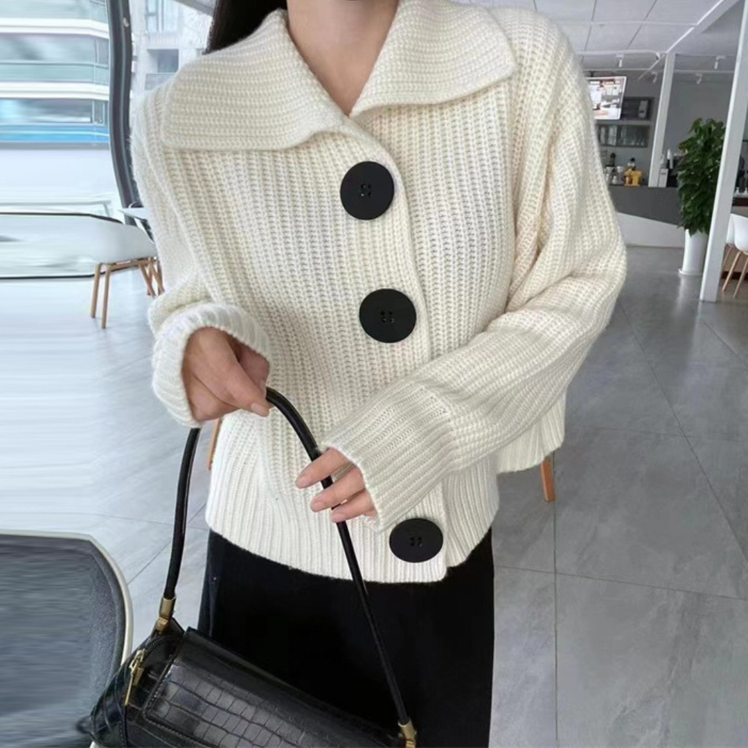 Ribbed Knit Cardigan