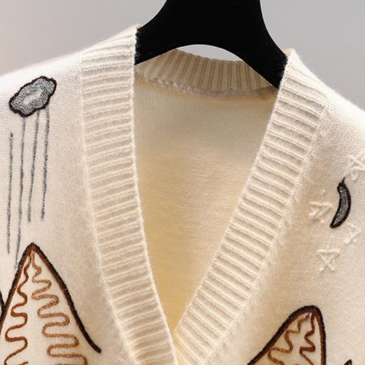 Artistic Knitted Vest
