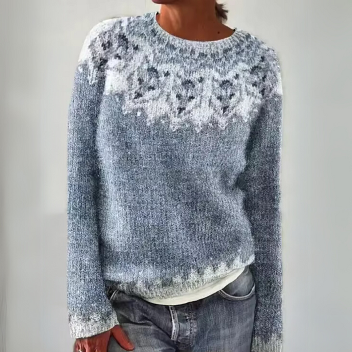 Retro Chic Knit Sweater