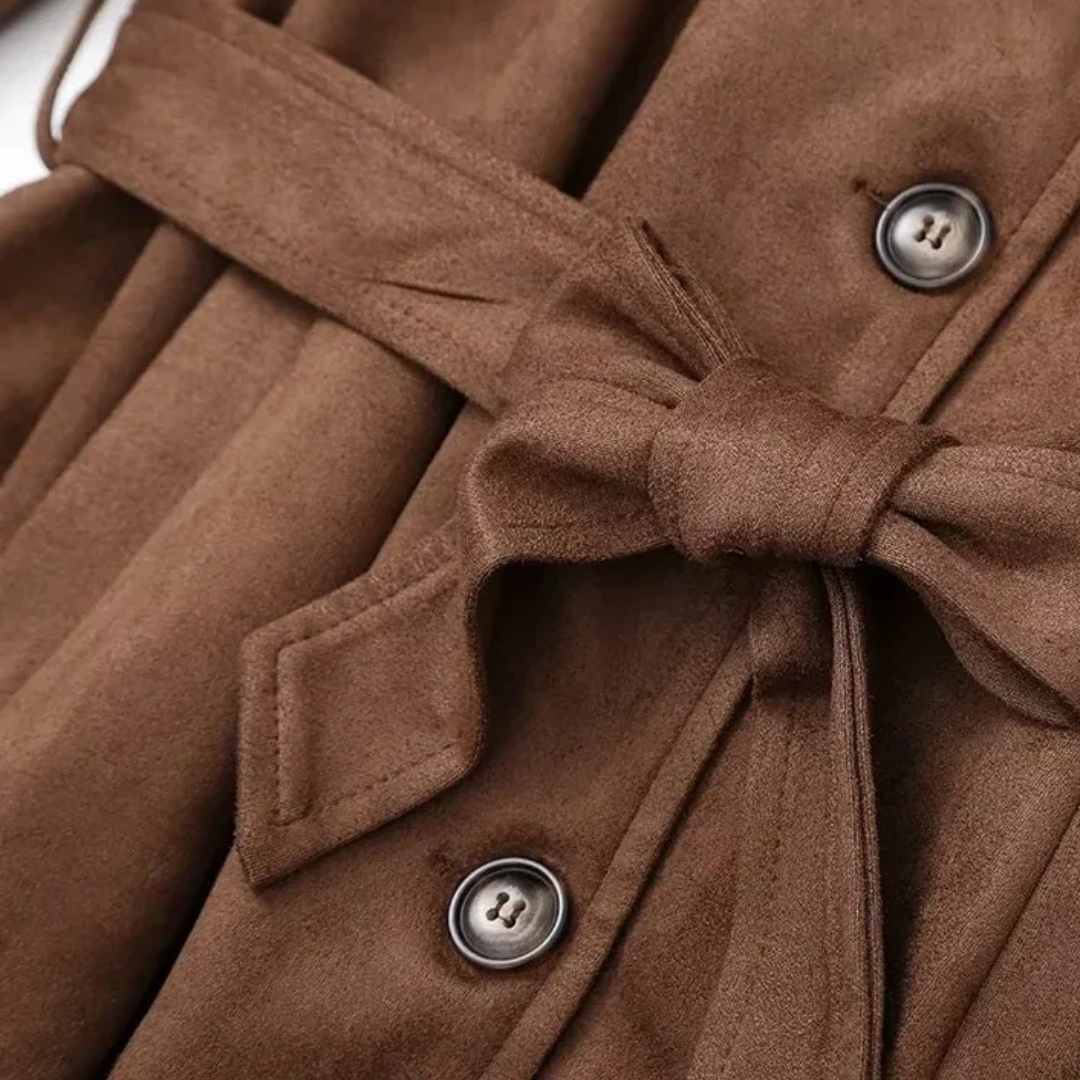Long Suede Coat