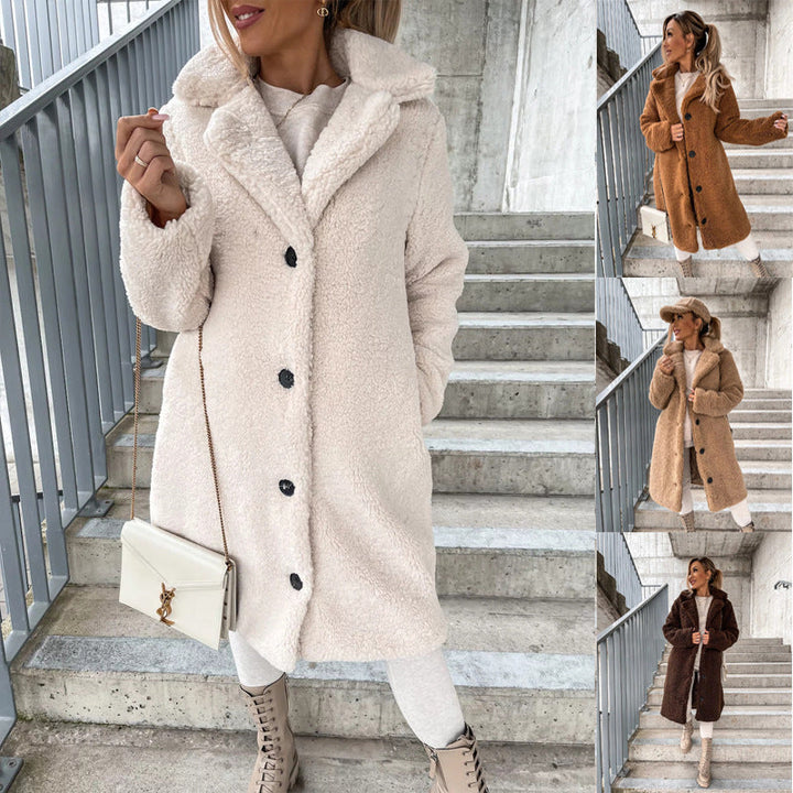 Elegant and Warm Teddy Coat