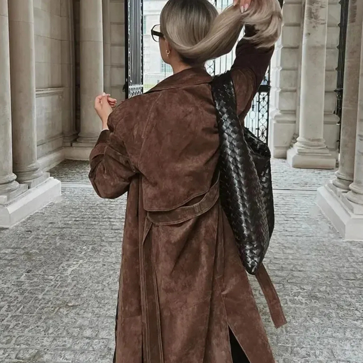 Long Suede Coat