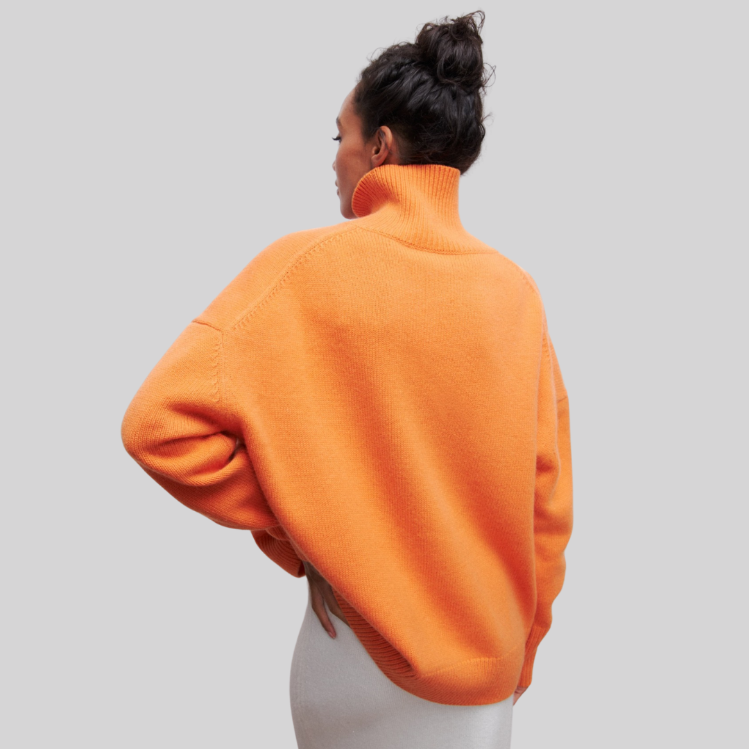 Classic Oversized Turtleneck Sweater
