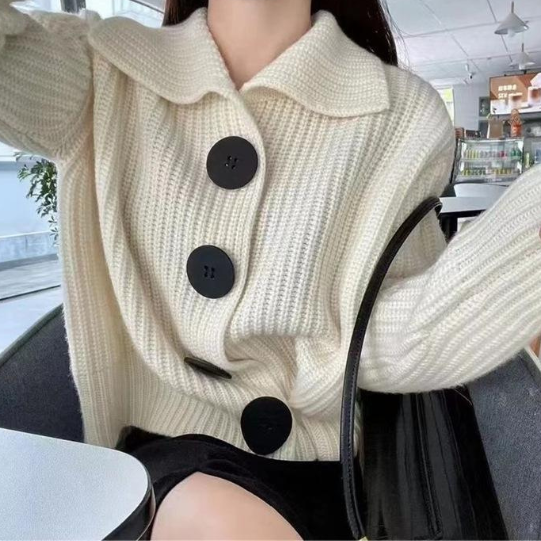 Ribbed Knit Cardigan