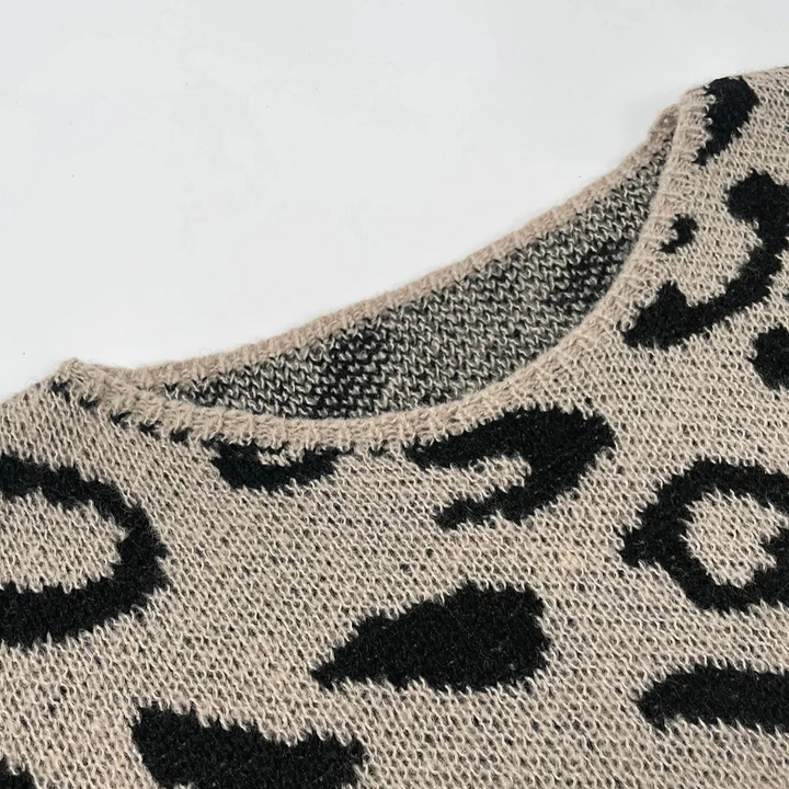 Leopard Print Sweater