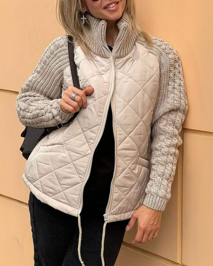 Elegant and Comfortable Knit Jacket