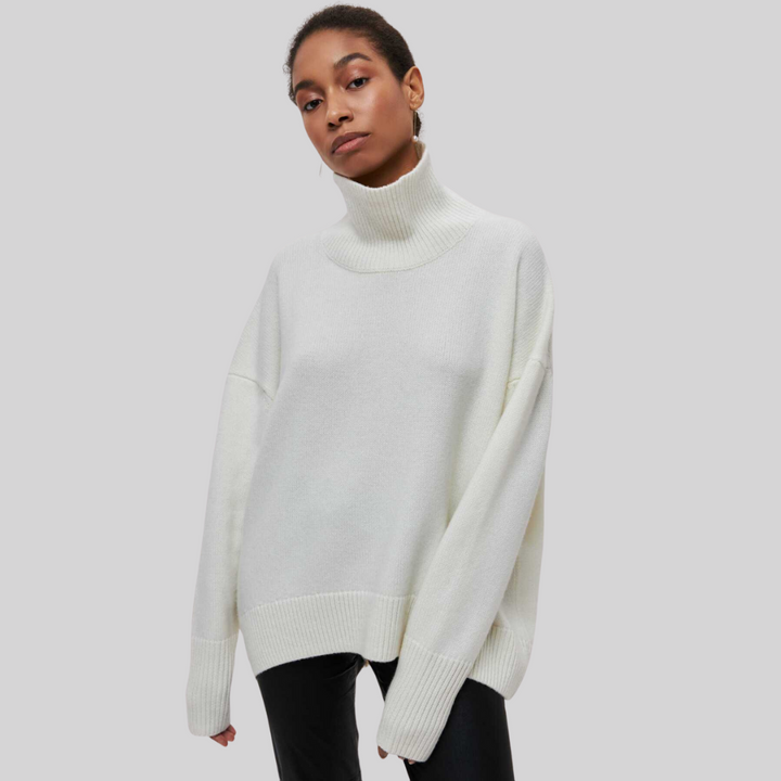 Classic Oversized Turtleneck Sweater
