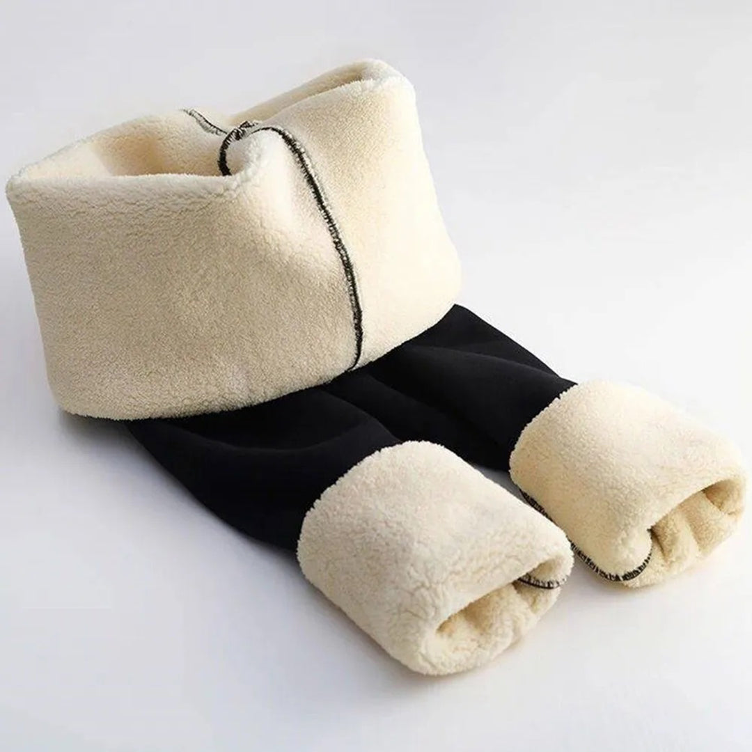 Winter Leggings Lined with Plush