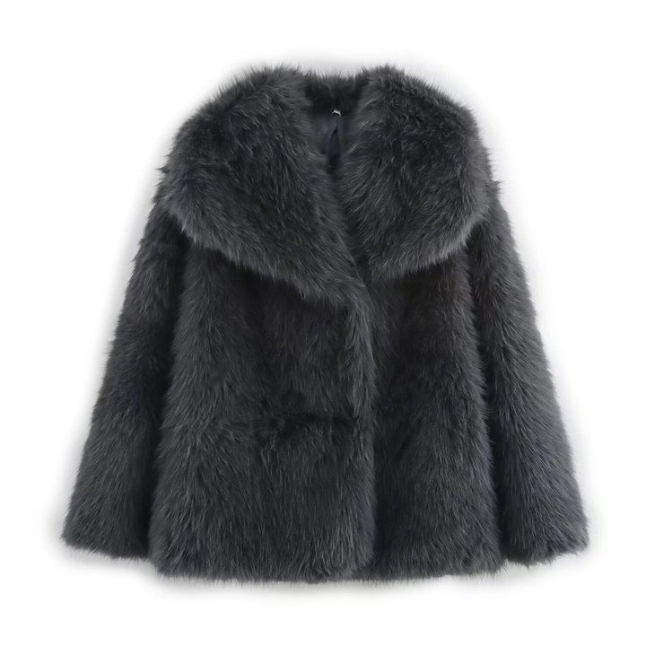 Luxury Faux Fur Coat