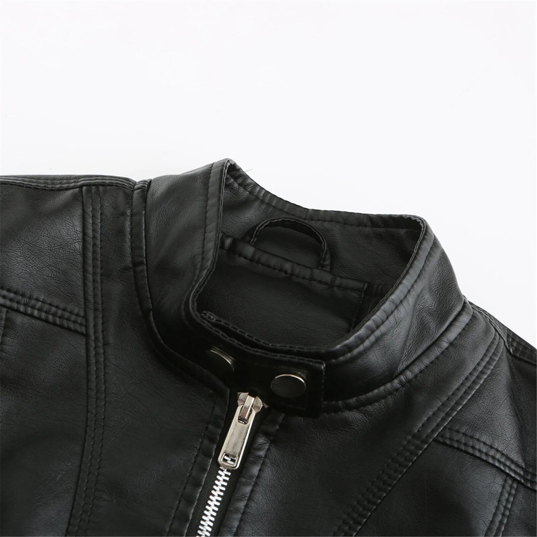 Elegant and Timeless Leather Jacket