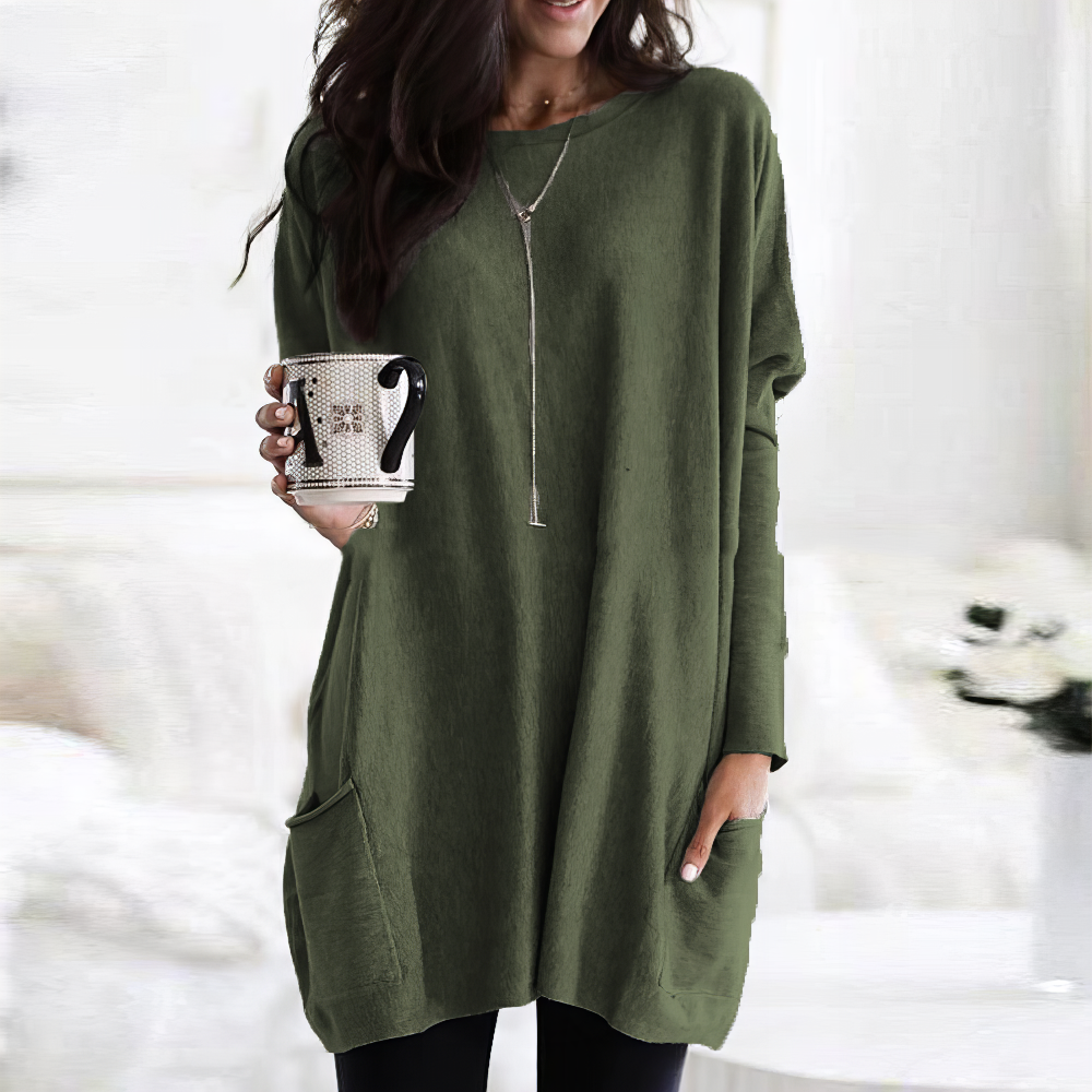 Casual Top with Pockets