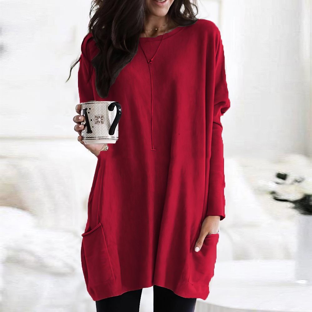 Casual Top with Pockets