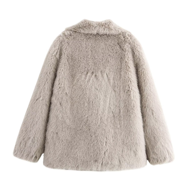 Luxury Faux Fur Coat