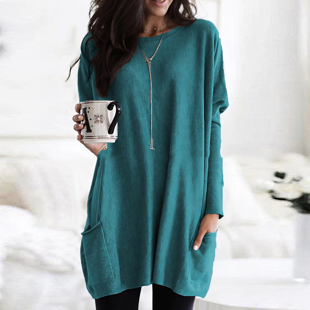 Casual Top with Pockets
