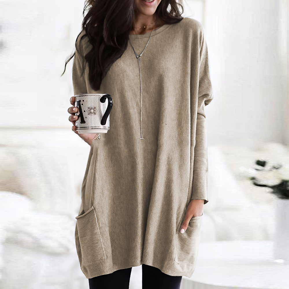 Casual Top with Pockets